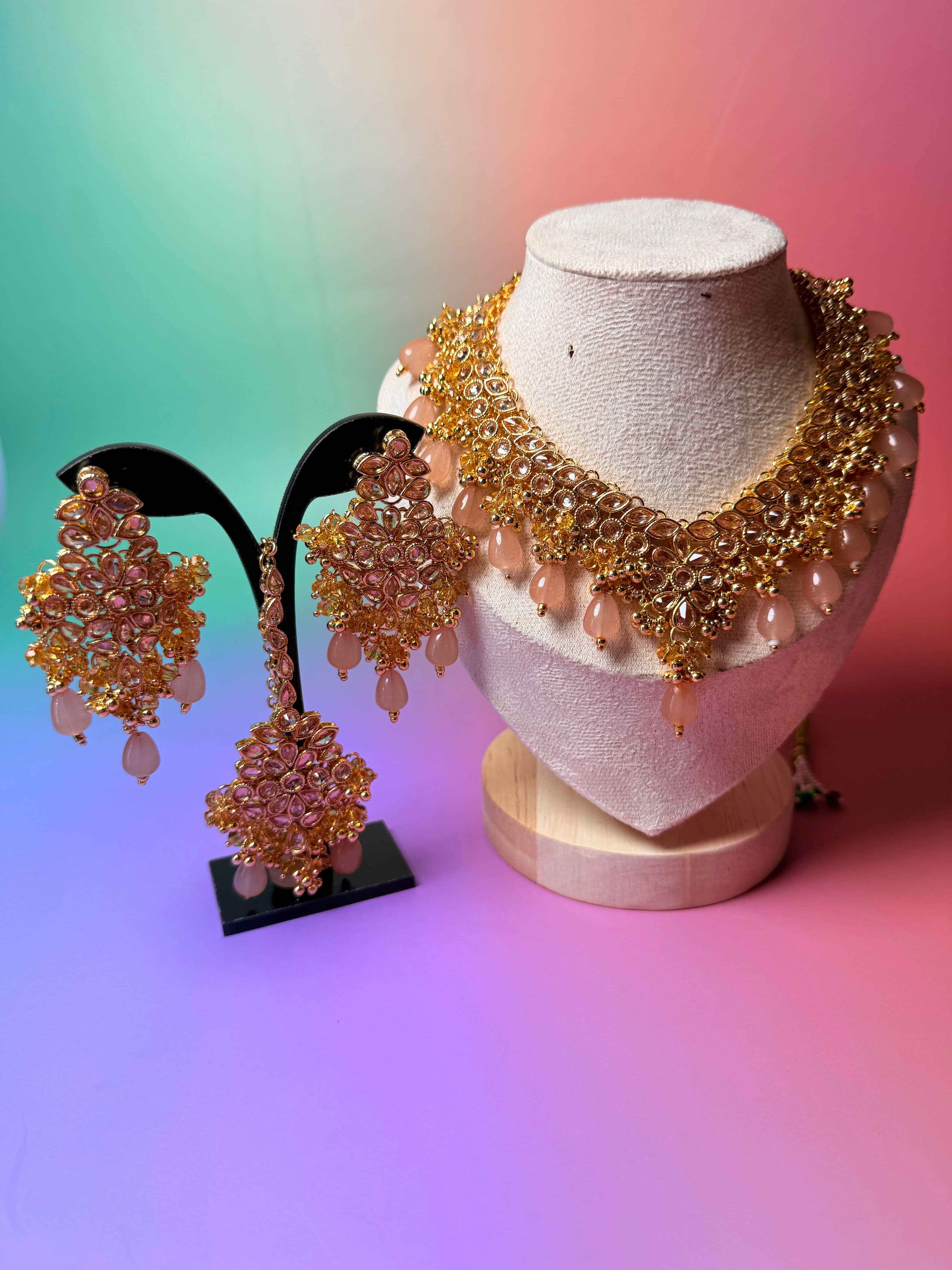 Noor-e-Ambar designer jewelry set| JS 201