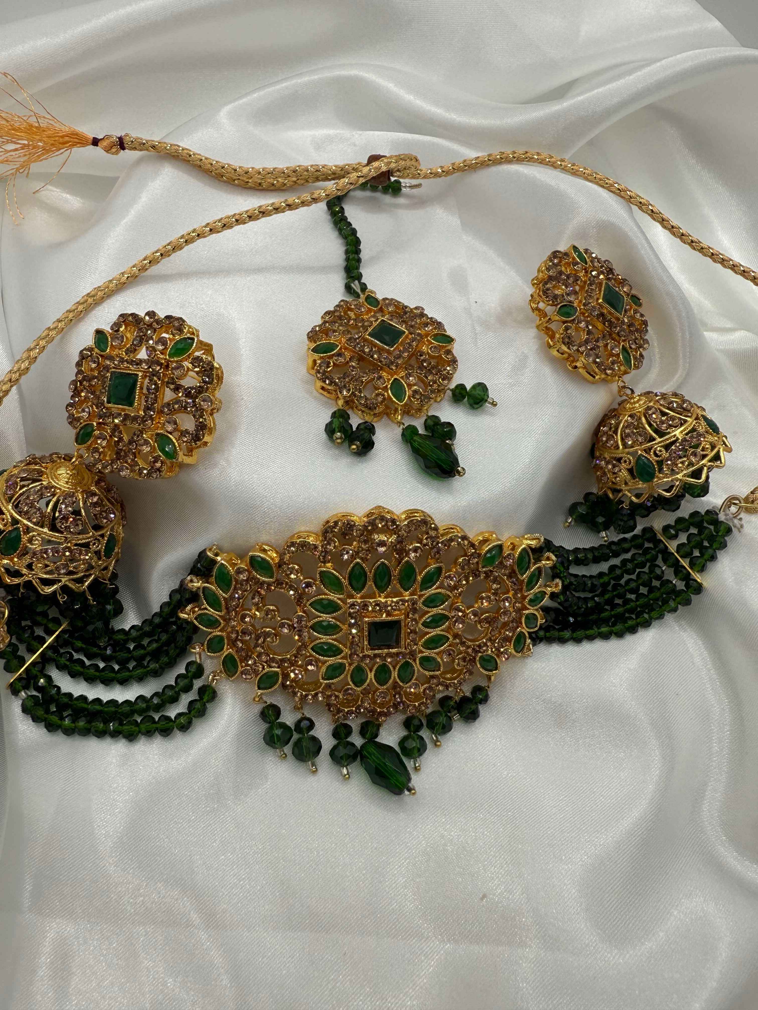 Noor-e-Rang Jewelry Set JS 203 Elegant Bridal Jewelry