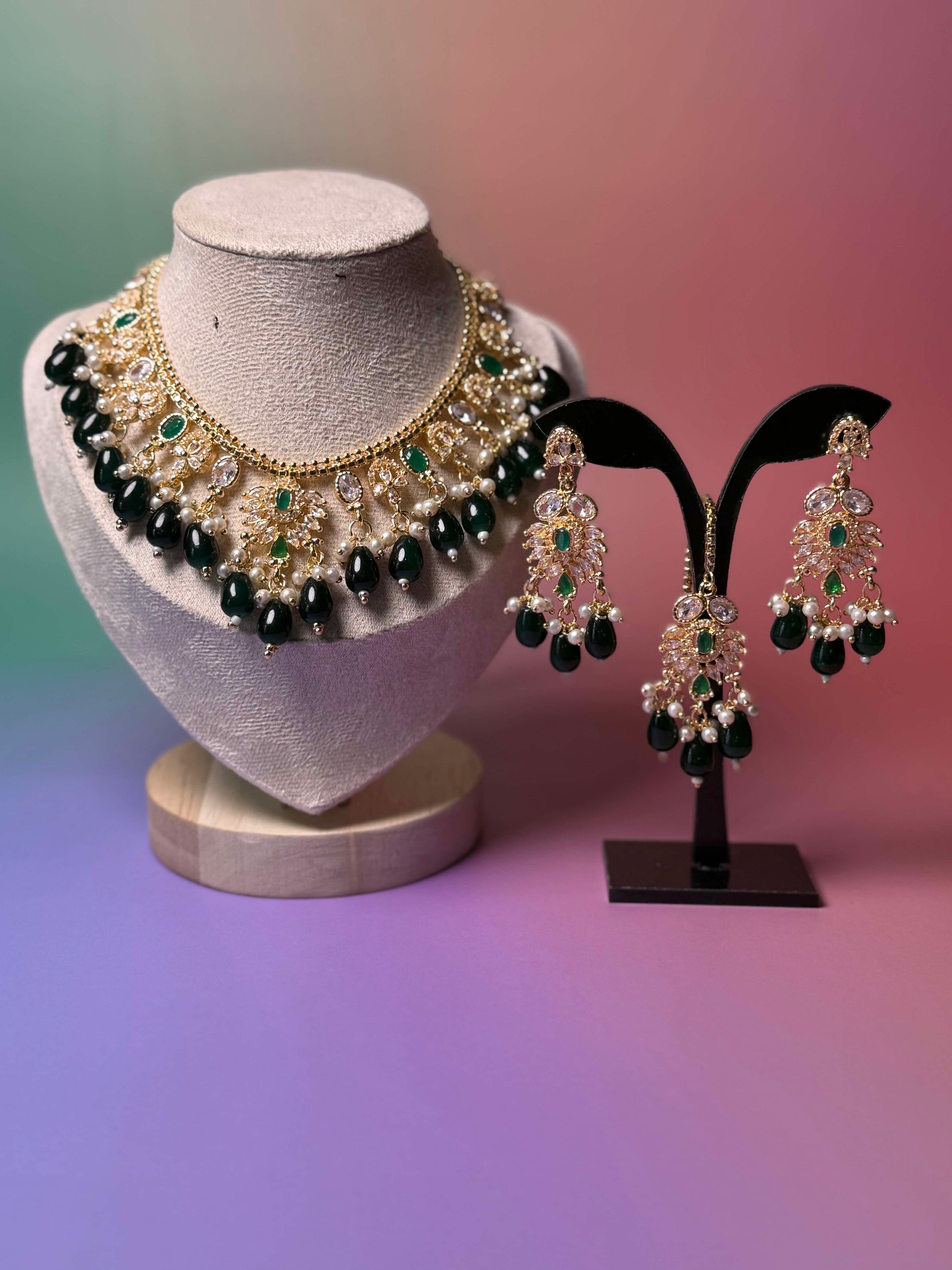 Imperial Glam Jewelry Set| JS 204 - Glam Studio By Annie Usman