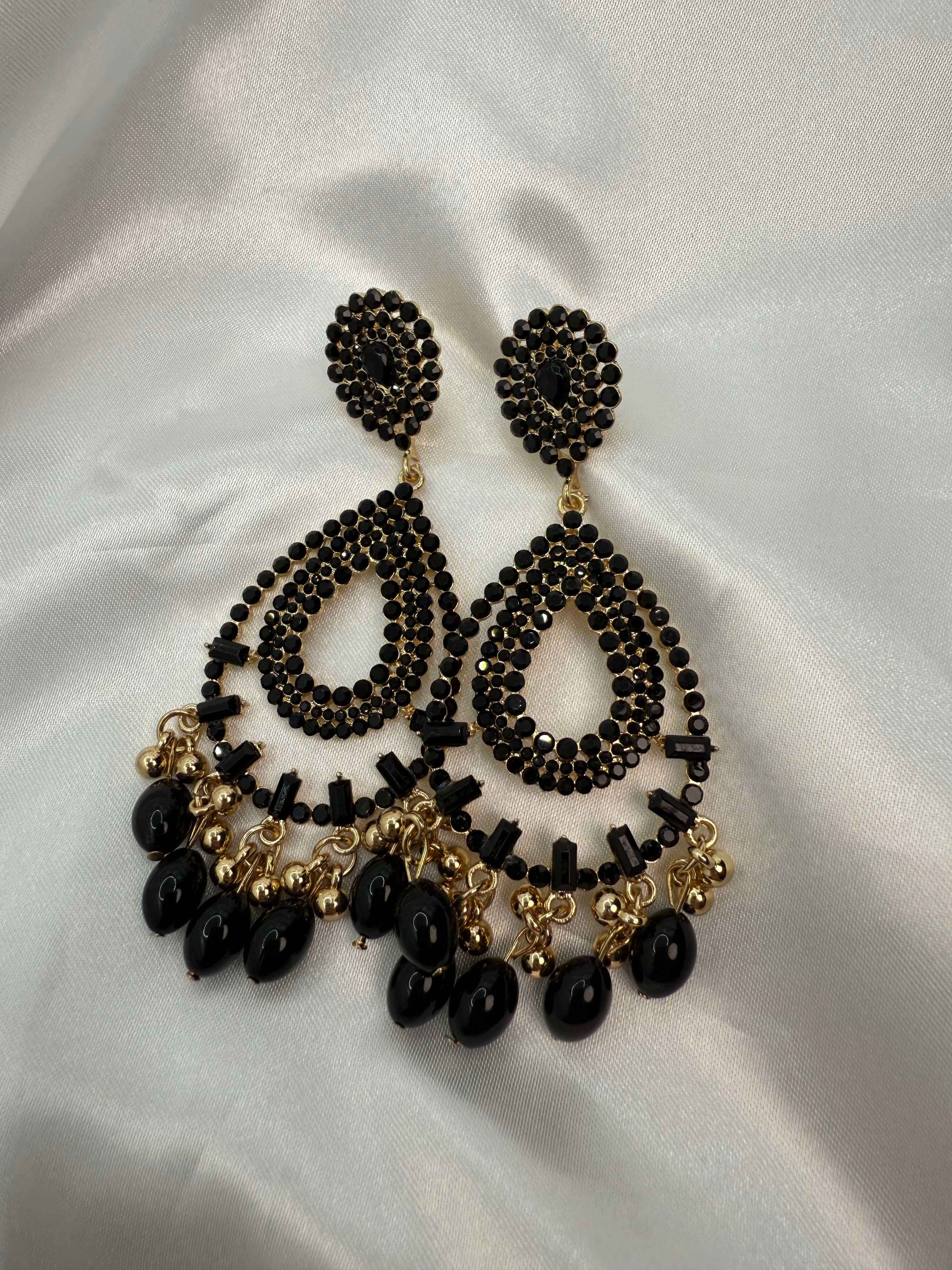Glamorous Teardrop Earrings for Weddings | ER 107