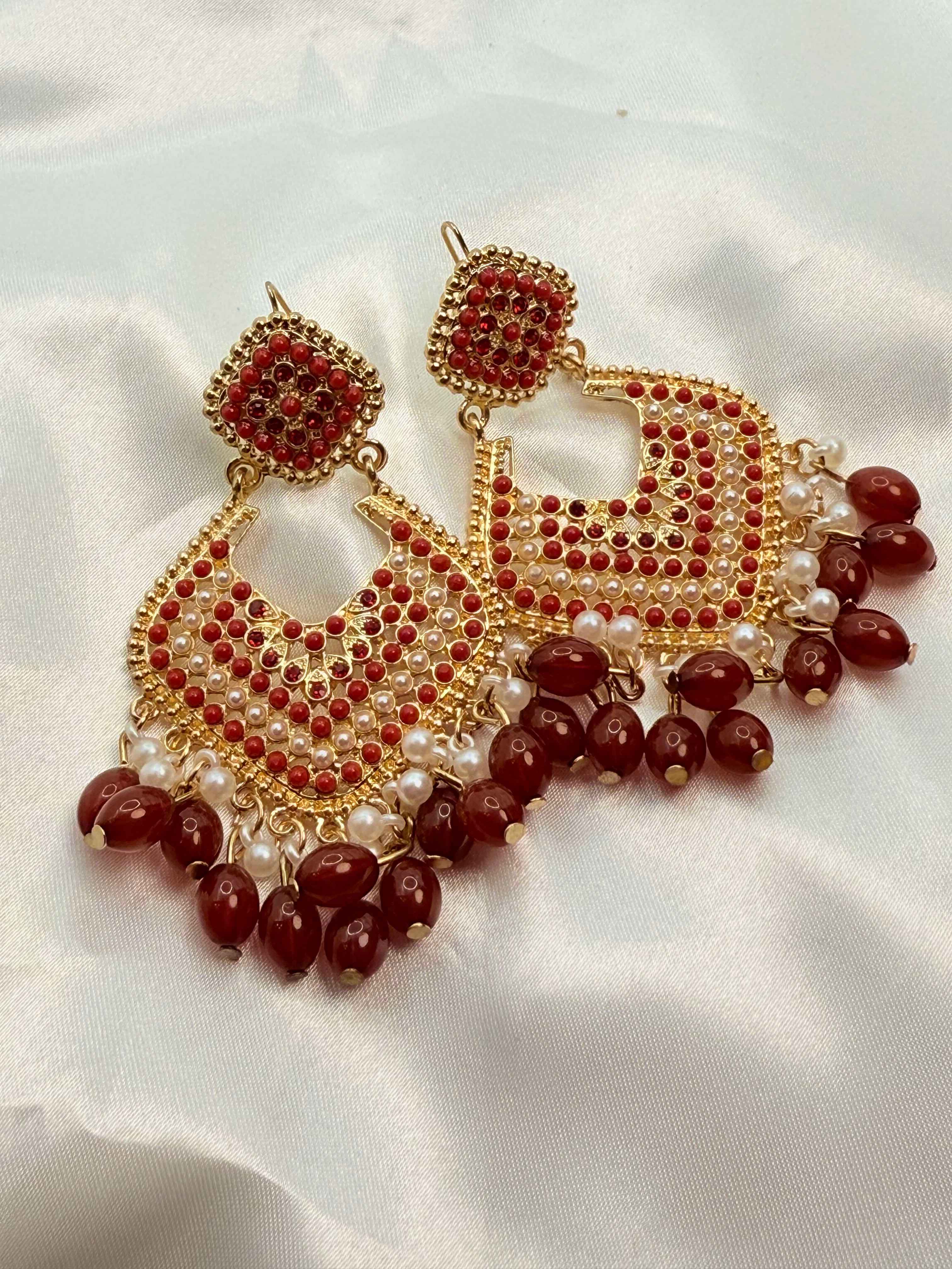Noor-e-Pearl Wedding Earrings | ER 203