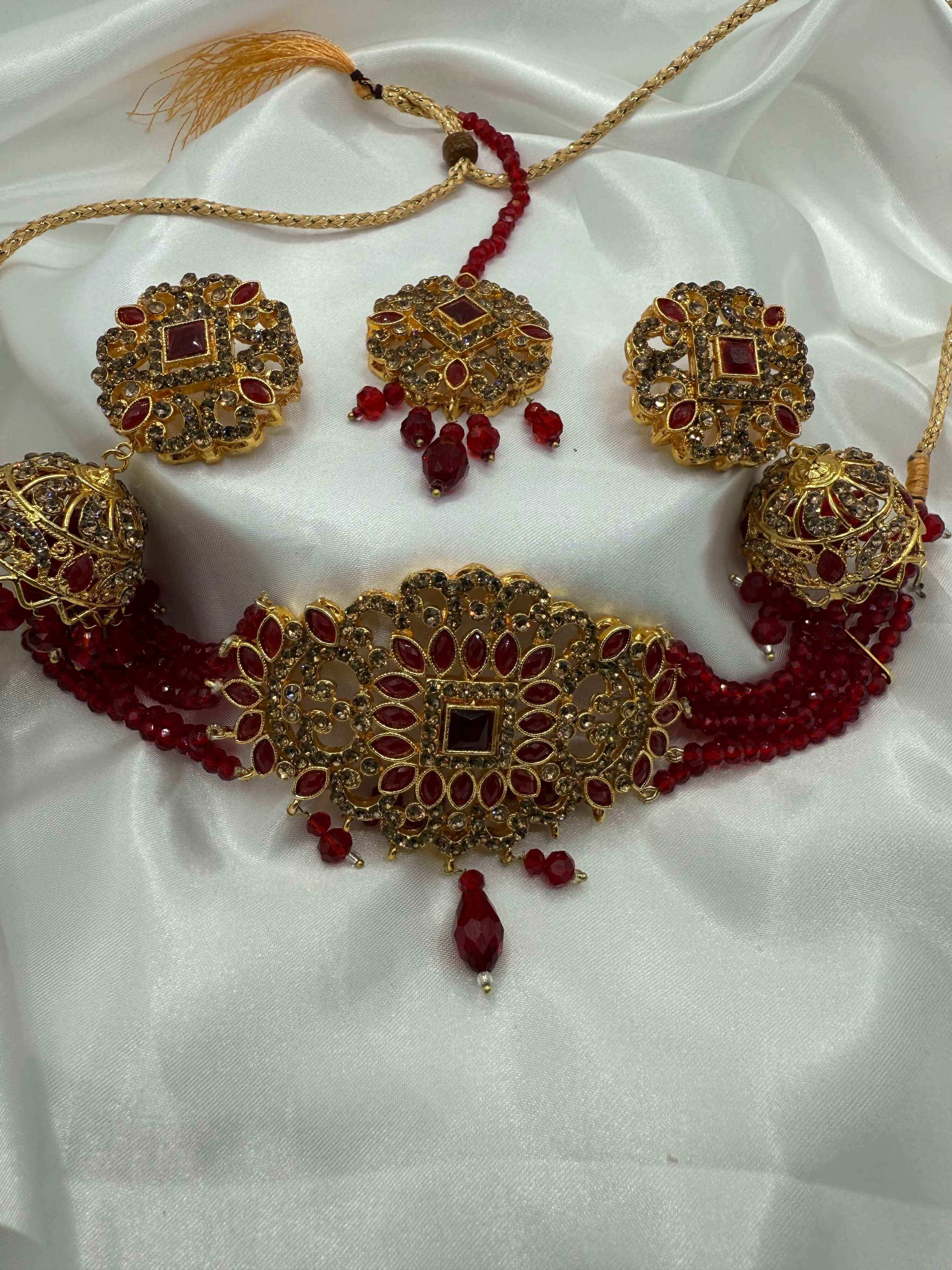 Noor-e-Rang Jewelry Set JS 203 Elegant Bridal Jewelry