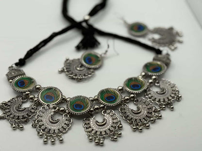 German Peacock Virsa Jewelry Set - Glam Studio By Annie Usman