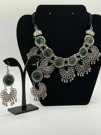 German Peacock Virsa Jewelry Set - Glam Studio By Annie Usman