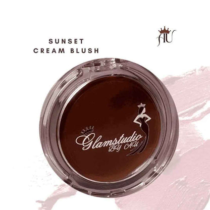 Sunset Glow Blush CB 03: Silky Radiance for a Long-Lasting Finish
