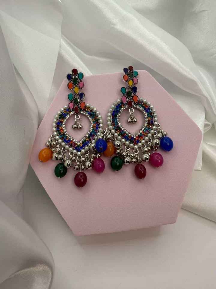 Lalima Drops Earrings – Elegant Traditional &amp; Festive Jewelry