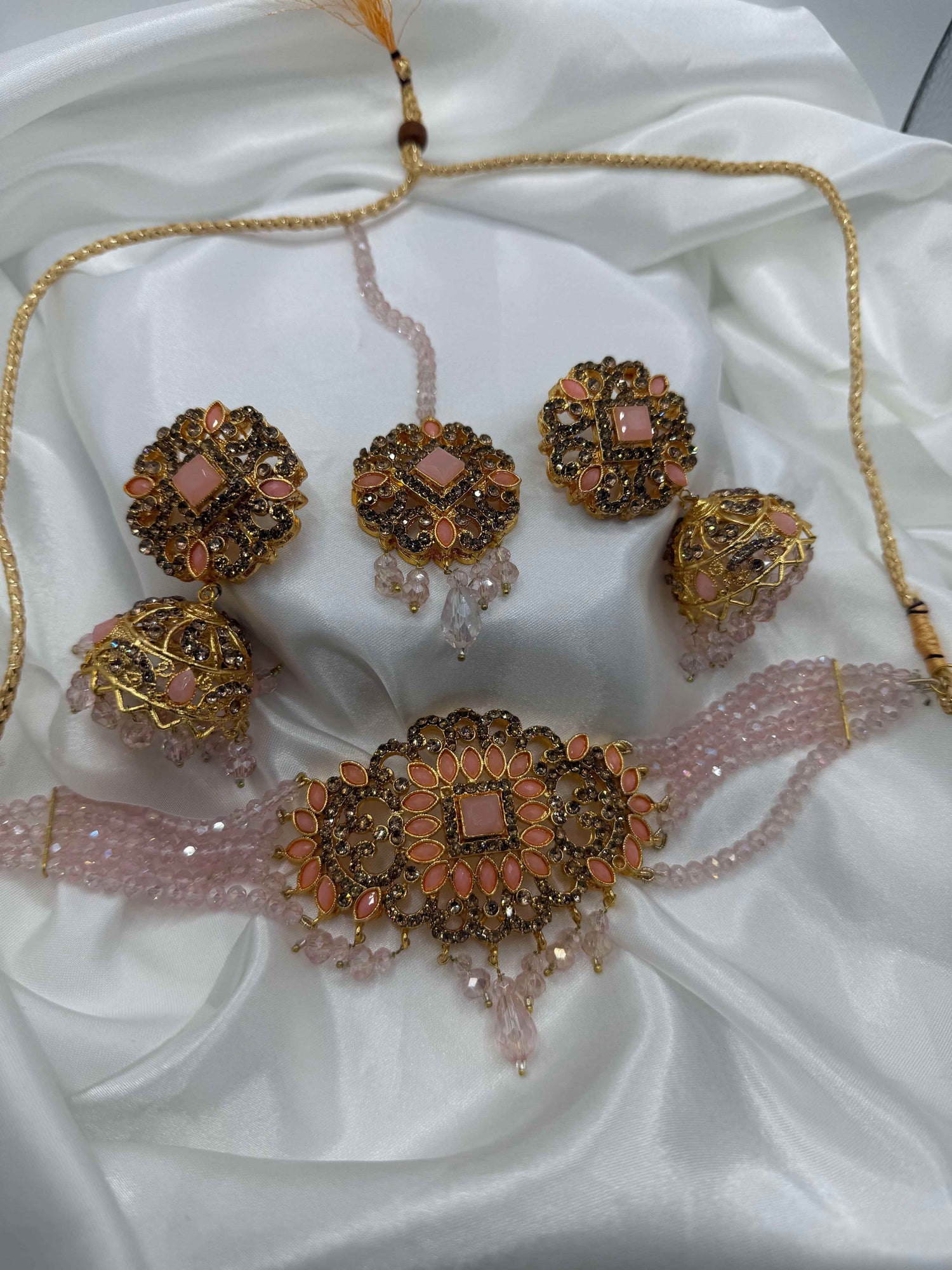 Noor-e-Rang Jewelry Set JS 203  Elegant Bridal Jewelry