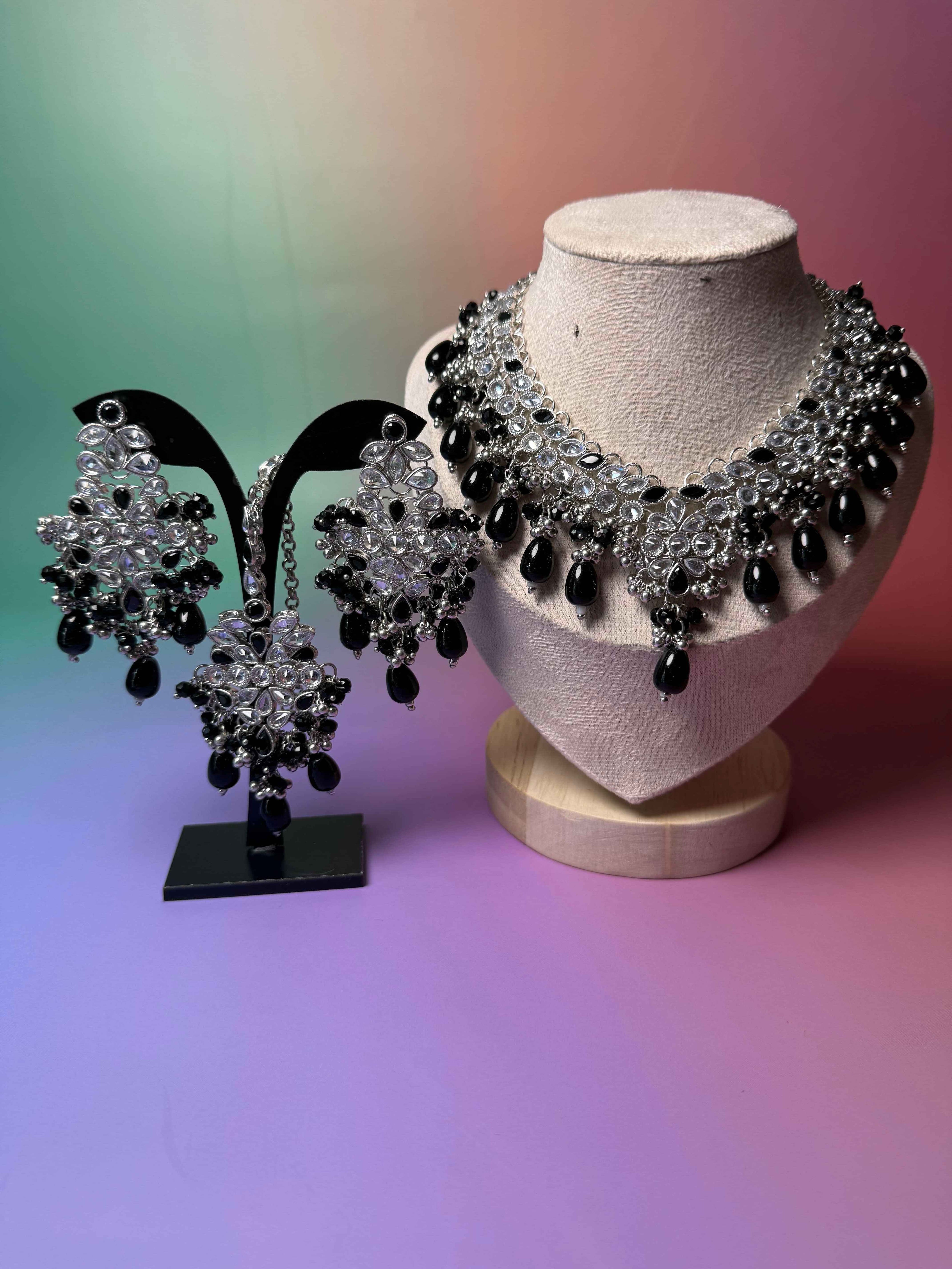 Noor-e-Ambar designer jewelry set| JS 201