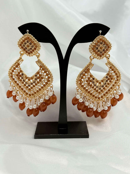 Noor-e-Pearl Wedding Earrings | ER 203
