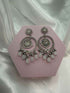 Ayat Pearl Hoops: Elegant Chandelier Earrings