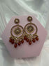 Ayat Pearl Hoops: Elegant Chandelier Earrings